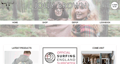 Desktop Screenshot of jollybrown.co.uk